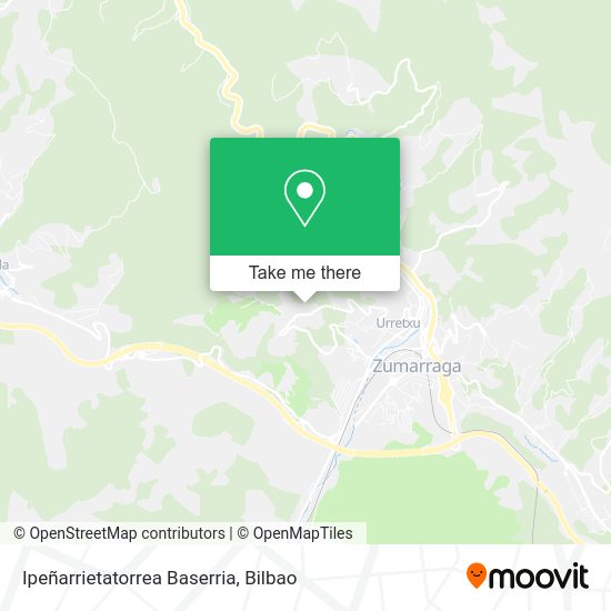 Ipeñarrietatorrea Baserria map