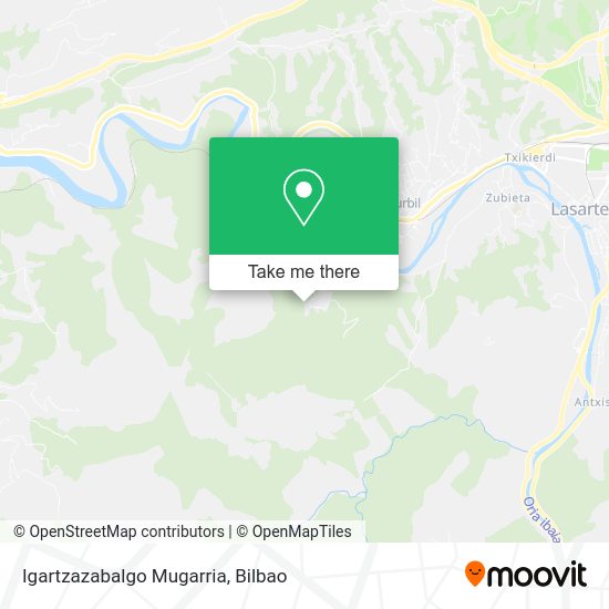 Igartzazabalgo Mugarria map