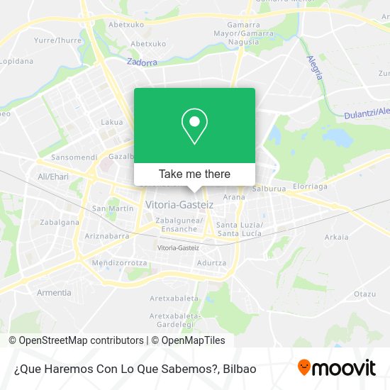 ¿Que Haremos Con Lo Que Sabemos? map