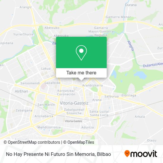 No Hay Presente Ni Futuro Sin Memoria map