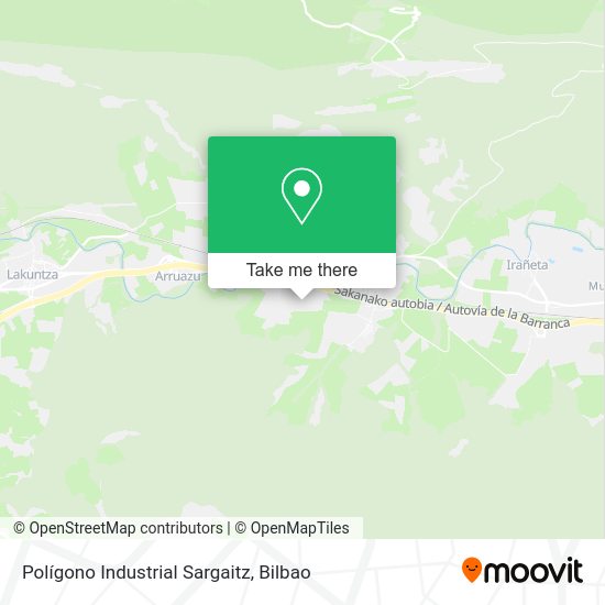 Polígono Industrial Sargaitz map