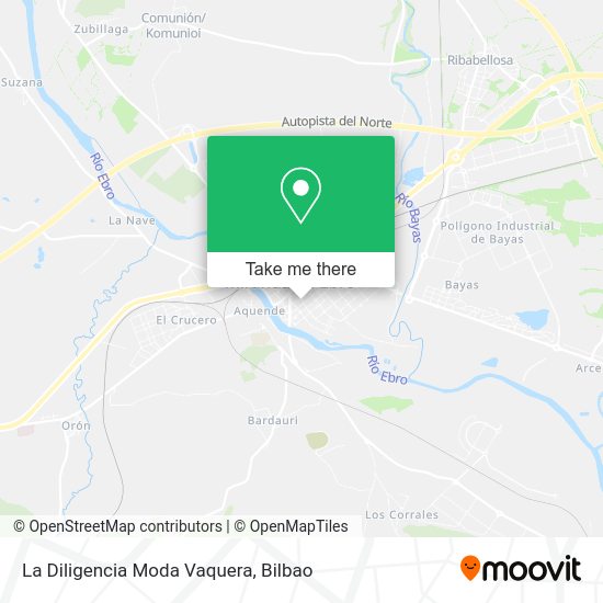 La Diligencia Moda Vaquera map