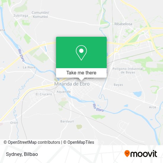 Sydney map