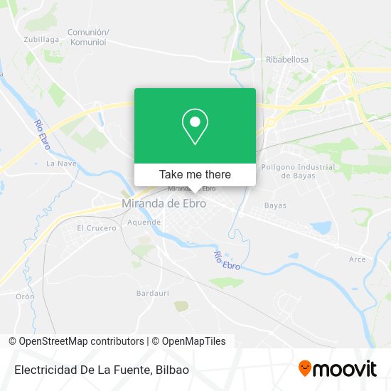 Electricidad De La Fuente map