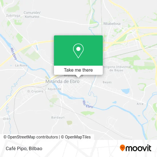 Café Pipo map
