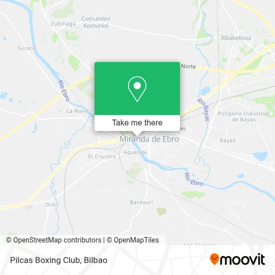 Pilcas Boxing Club map