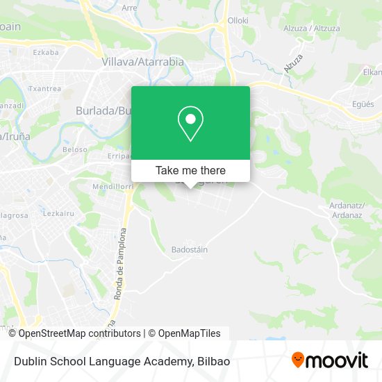 Dublin School Language Academy map