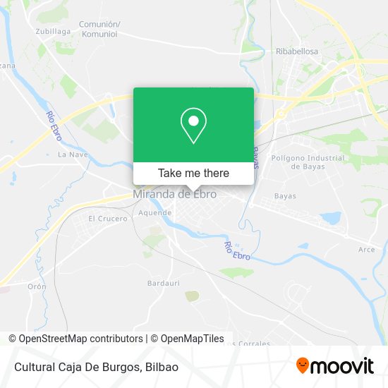 Cultural Caja De Burgos map