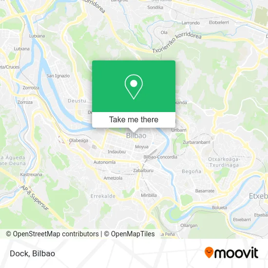 Dock map