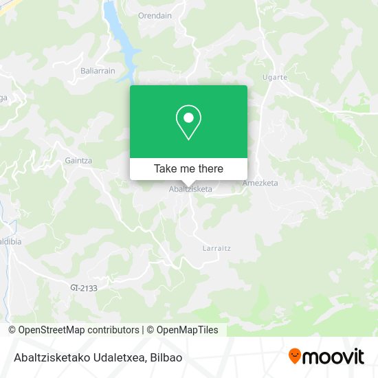 Abaltzisketako Udaletxea map