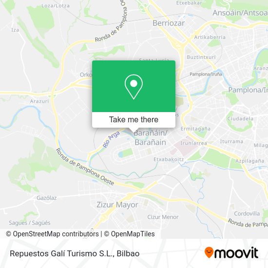 Repuestos Galí Turismo S.L. map