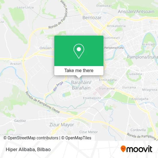 Hiper Alibaba map