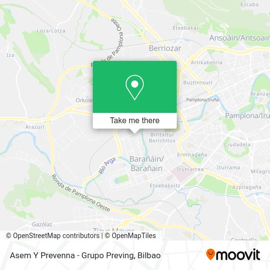 Asem Y Prevenna - Grupo Preving map