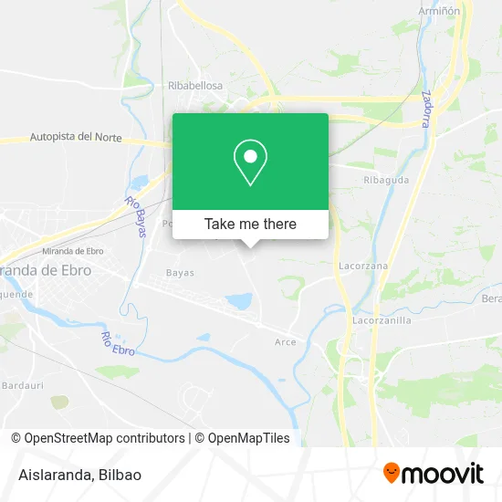 Aislaranda map