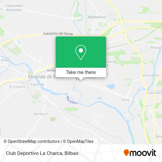 Club Deportivo La Charca map