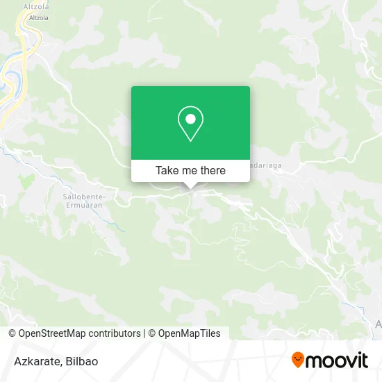 Azkarate map