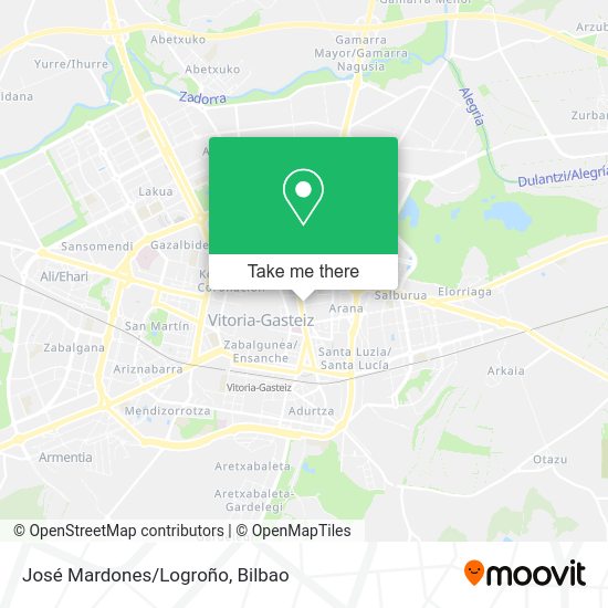 José Mardones/Logroño map