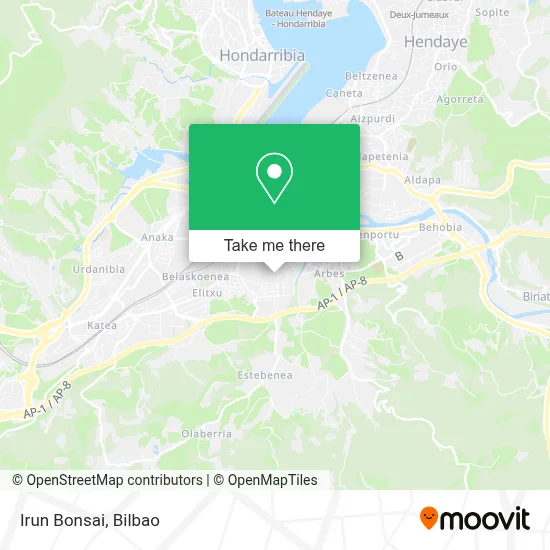 How to Get to Irun Bonsai by Bus or Train?