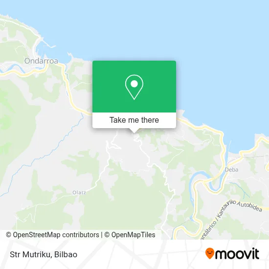 Str Mutriku map
