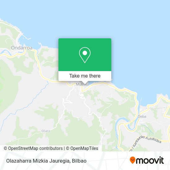 Olazaharra Mizkia Jauregia map