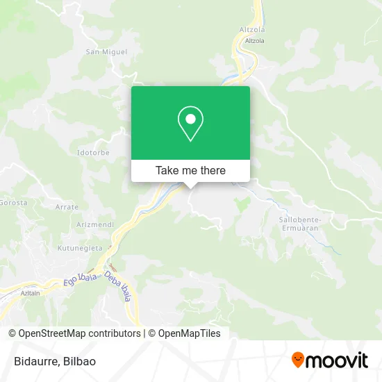 Bidaurre map
