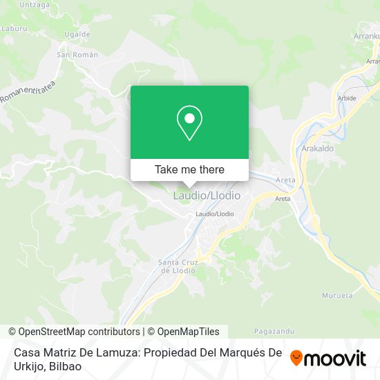 Casa Matriz De Lamuza: Propiedad Del Marqués De Urkijo map