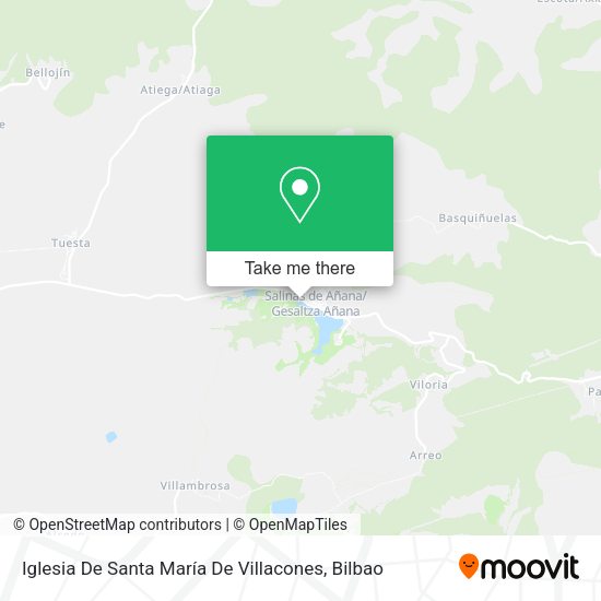 Iglesia De Santa María De Villacones map