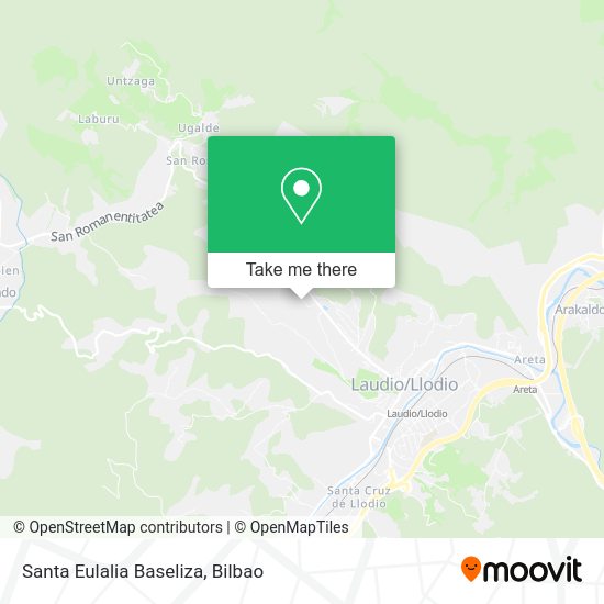 Santa Eulalia Baseliza map