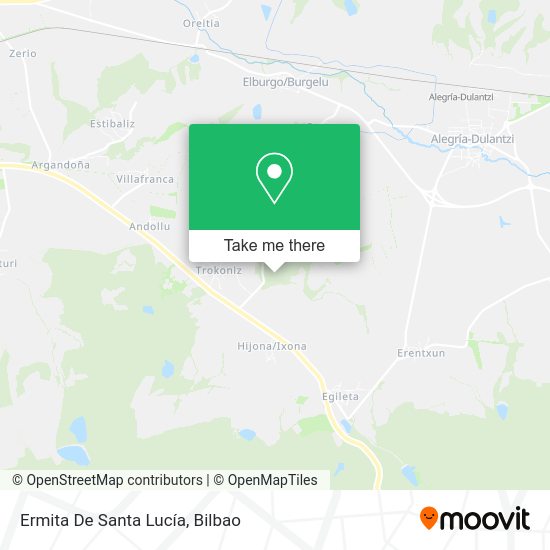 Ermita De Santa Lucía map