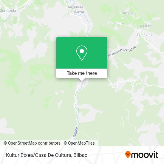 Kultur Etxea/Casa De Cultura map