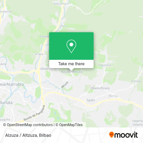 Alzuza / Altzuza map