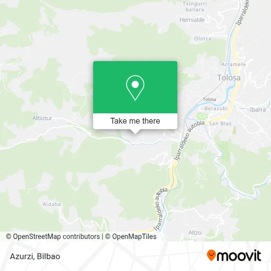 Azurzi map