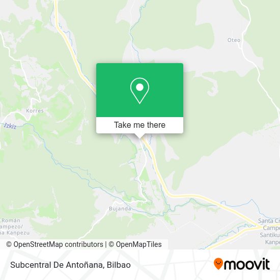 Subcentral De Antoñana map