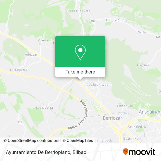 Ayuntamiento De Berrioplano map