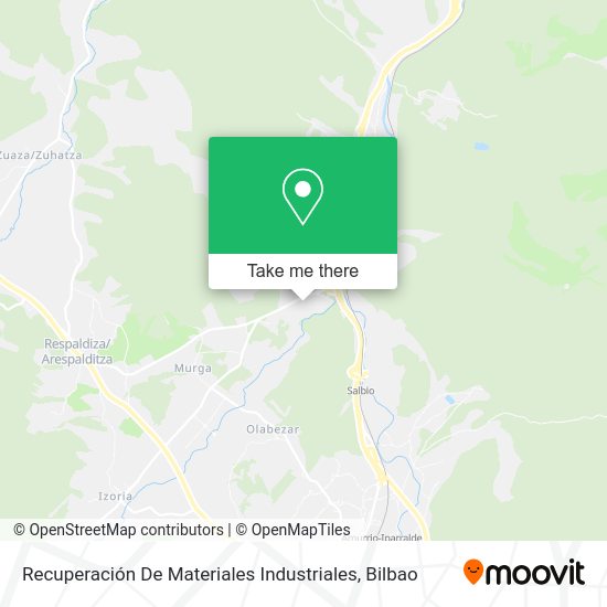 Recuperación De Materiales Industriales map