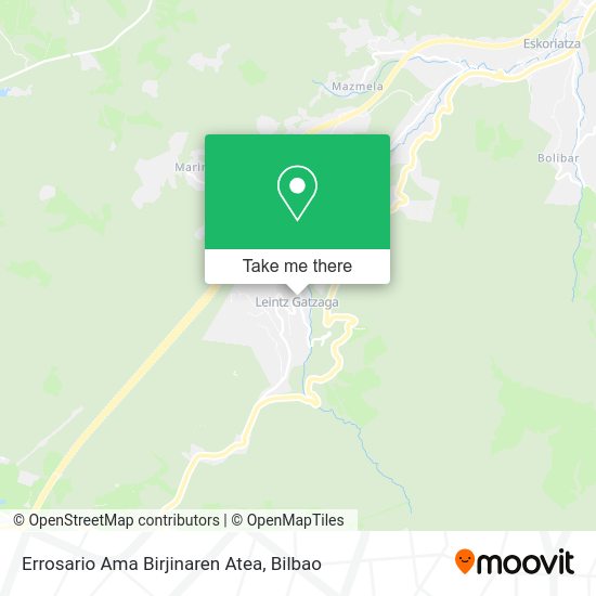 Errosario Ama Birjinaren Atea map