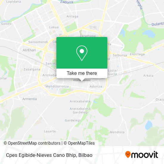 Cpes Egibide-Nieves Cano Bhip map