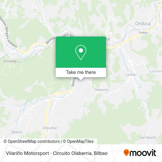Vilariño Motorsport - Circuito Olaberria map