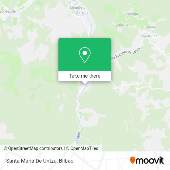 Santa María De Untza map