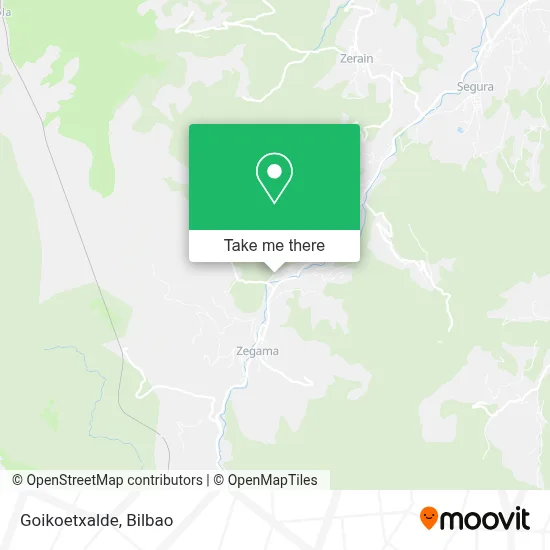 Goikoetxalde map