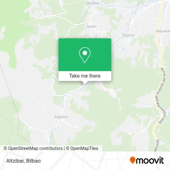 Altzibar map