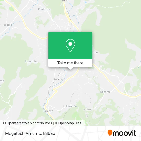 mapa Megatech Amurrio