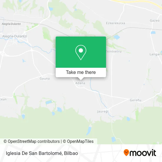 mapa Iglesia De San Bartolomé