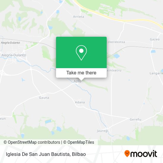 Iglesia De San Juan Bautista map