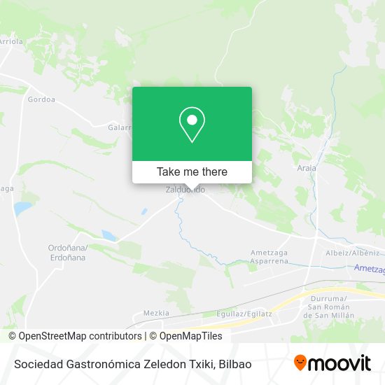 Sociedad Gastronómica Zeledon Txiki map