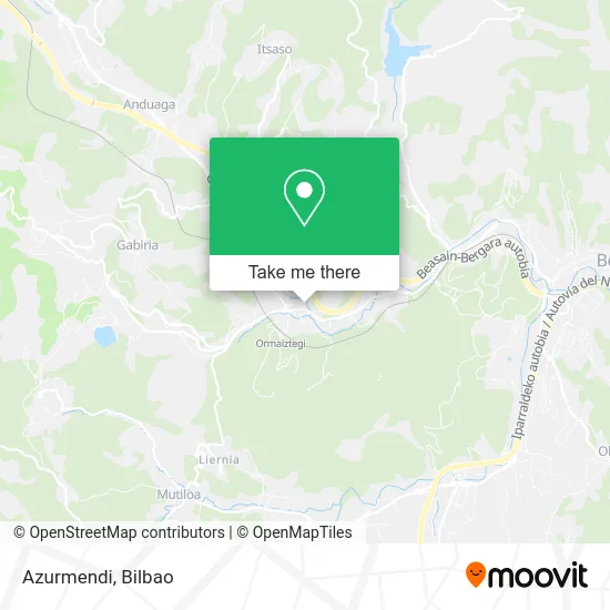 Azurmendi map