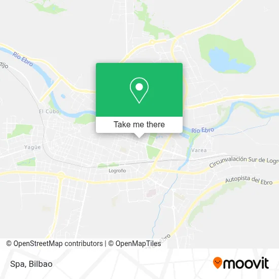 Spa map