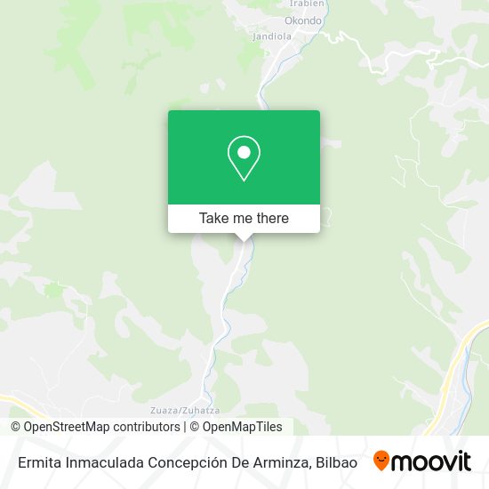 Ermita Inmaculada Concepción De Arminza map