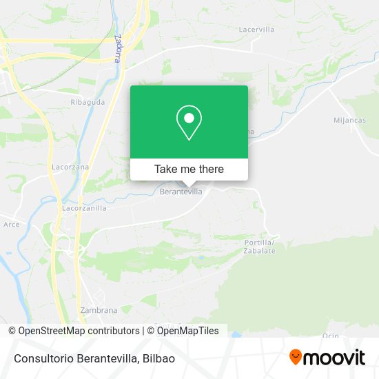 Consultorio Berantevilla map