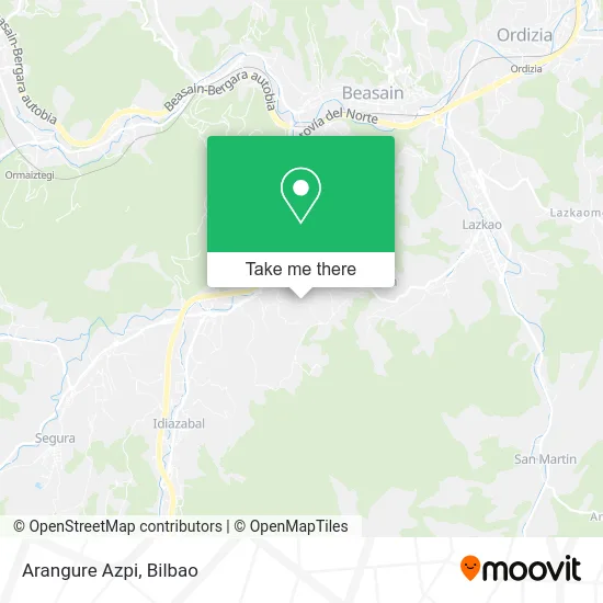mapa Arangure Azpi